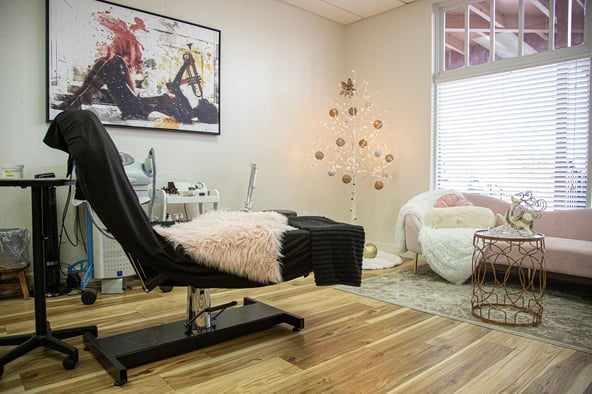 Tempes premier Beauty, Health & Wellness Center overlooking Mill and Baseline.