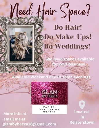 Reisterstown, MD Salon chair Rental