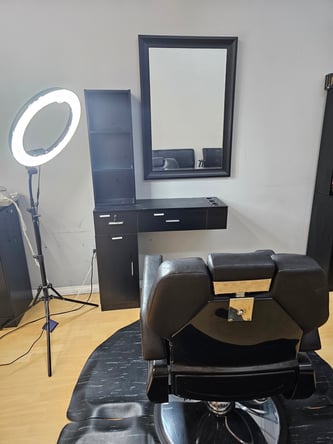 Hair booth rental, eyelashes booth, Massage booth available