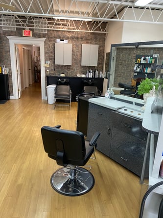 hairstylist booth rental