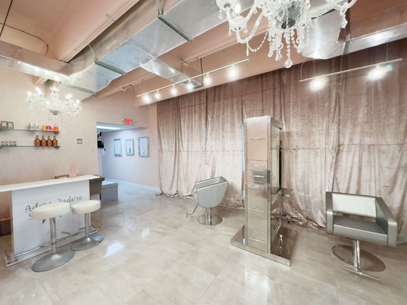 Salon Chair for rent in a beauty luxury salon
