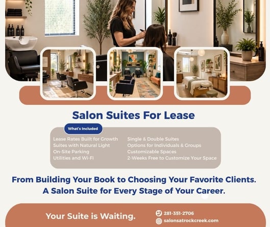 More Freedom. Less Overhead. Natural Light Salon Suites in Cypress, TX