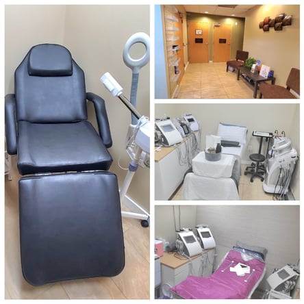 3 Salon Suites with Customers, Marketing, Furniture, and Equipment
