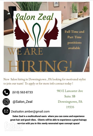 commission based salon