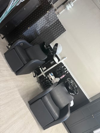 Prime booth rental opportunity at The Shampoo Bar Barbershop and Salon
