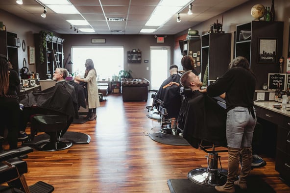 Barber Shop booth rental. Voted best of Toledo multiple years!