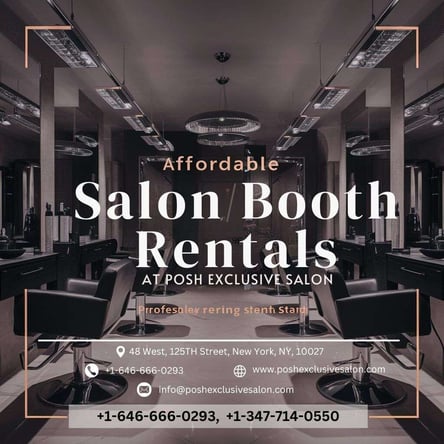 salon rent services in new york