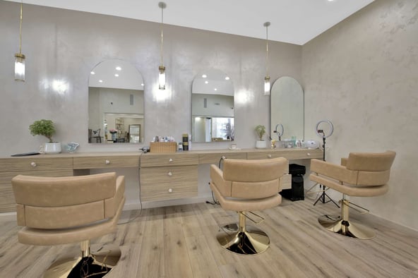 Beverly Hills Hair Salon Chair / Booth Rental | Premier Luxury Salon Experience | ChaViv Hair
