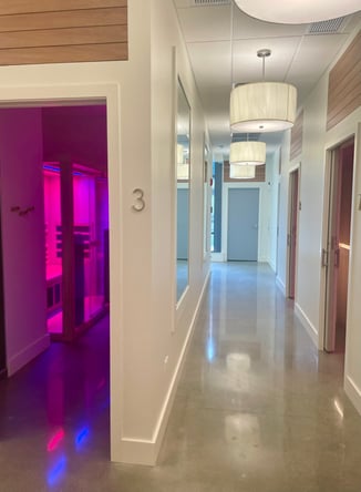 Private Wellness Suite for Rent in West Loop Chicago – Inside Perspire Sauna Studio