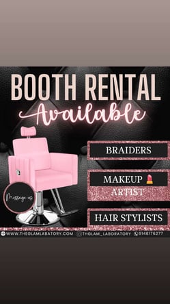 Private salon suite shared space for rent