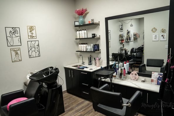 Salon Chair for Rent at Golden Cuts Color – San Rafael, CA