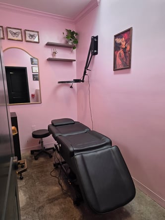 Salon chair or Private Room
