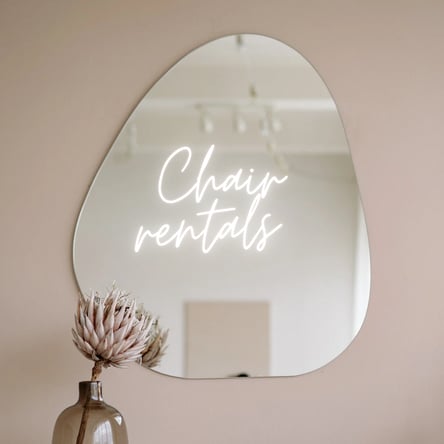 Chair rentals available Martin county Honey bee salon studio