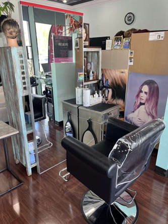 Booth Rentals/ Salon Chairs for Rent, located across from Harbourside Place