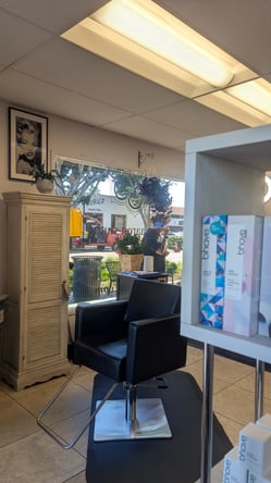 Prime Salon Station in Historic Old Town Tustin Storefront