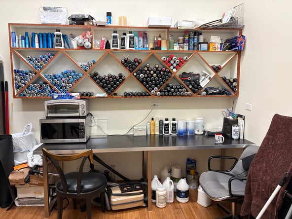 Bright Styling Chair for Rent in Westmont — Natural Light & High Ceilings!