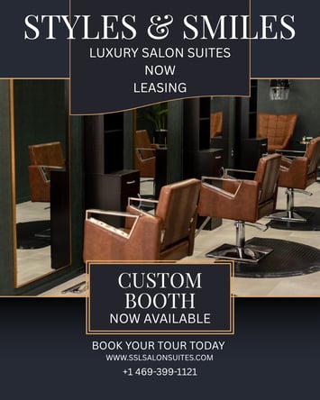 MOVE IN- READY SUITE AND BOOTHS TO RENT IN DALLAS, TX!