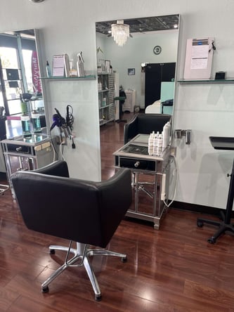 Booth Rentals/ Salon Chairs for Rent, located across from Harbourside Place