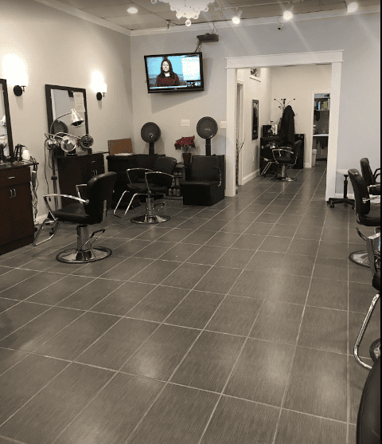 Manicure Chair for rent in well-established hair salon in Fairfax