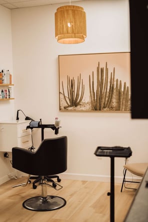 Modern, Clean, New Double Salon Suite