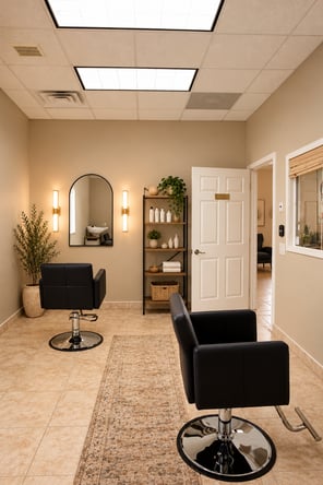 More Freedom. Less Overhead. Natural Light Salon Suite in Cypress, TX