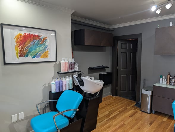 Charming Salon Station in Boston’s Historic South End