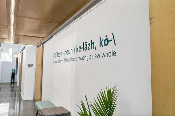 Collage Salons is a collective of independent salon professionals working in their own private suite