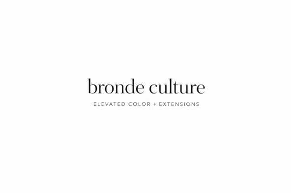 Bronde Culture: Open Concept Chair for Hair Colorists & Extension Specialists