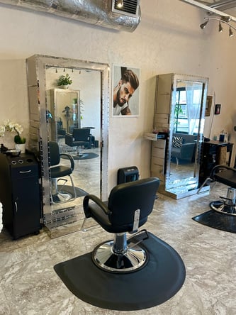 Rent a Salon Chair in an upscale salon a few blocks from Lauderdale by the Sea