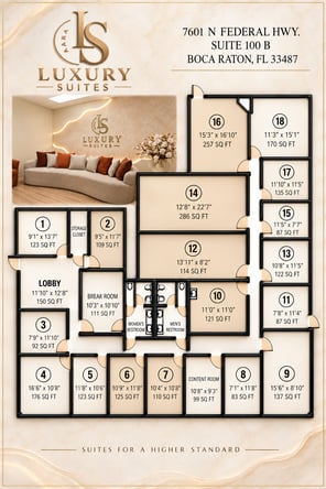 Luxury Private Beauty & Wellness Suites for Rent in Boca Raton