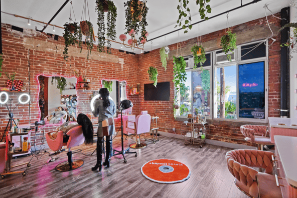 Super Cute n Cheap Arts District Hair Salon / Booth Rental / Hairstylists, MUA,Lash Techs,Nail Techs