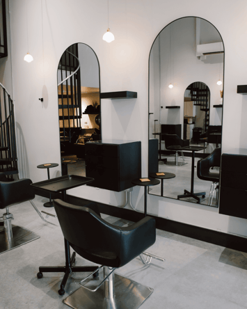 Sellwood salon chair open