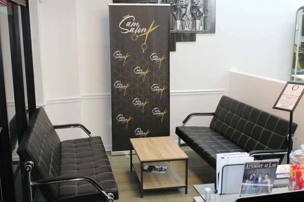 Official Sam Salon have 4 Booth rent available for a Hair Stylis, Barbar, in private room