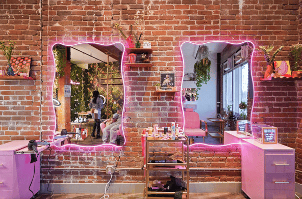 Super Cute n Cheap Arts District Hair Salon / Booth Rental / Hairstylists, MUA,Lash Techs,Nail Techs