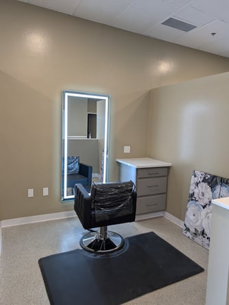 Semi private stylist suite