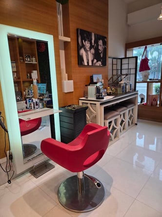 Chair in high end salon
