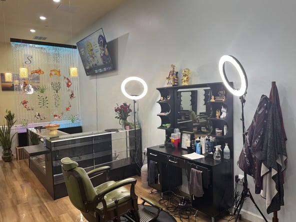 Prime San Jose Barber Chairs & Private Suites – $280/Weekly or $65/daily on Barber Chairs rent