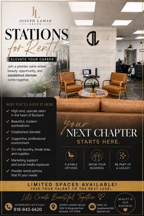 Established Stylist Chair Rental
