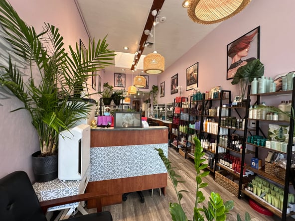 Salon Booth for rent in Santa Monica! A new modern, sunny salon!