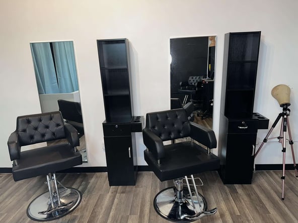 Modern Salon Booth Rental