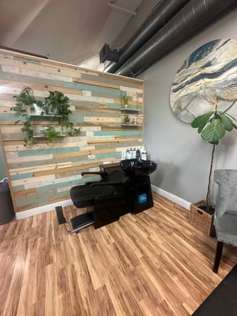 Styling Chair Available in a Chill, Boutique Salon in Santa Clara