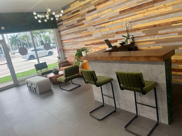 Hair chair/booth for rent in beautiful nail salon