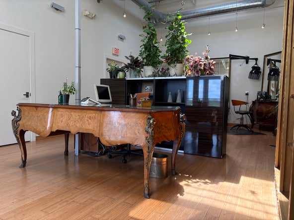 Bright Styling Chair for Rent in Westmont — Natural Light & High Ceilings!