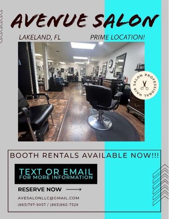 Immediate openings for booths and a private room!!!