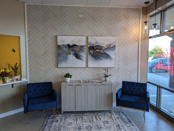 Semi private stylist suite