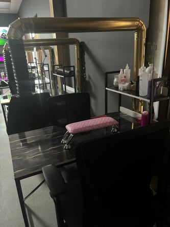 Nail booth rent