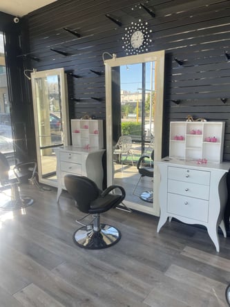 Hair or brow station rental