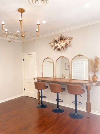 Booth Rentals available in newly renovated boho themed salon