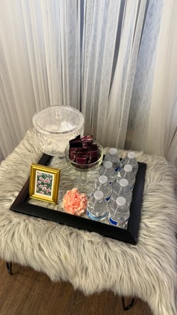 A booth for Lash, Brow, Makeup, Facials in Boutique Salon – Bay Park, San Diego