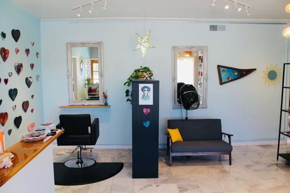 Salon Space for Rent with Ocean View in Laguna Beach!